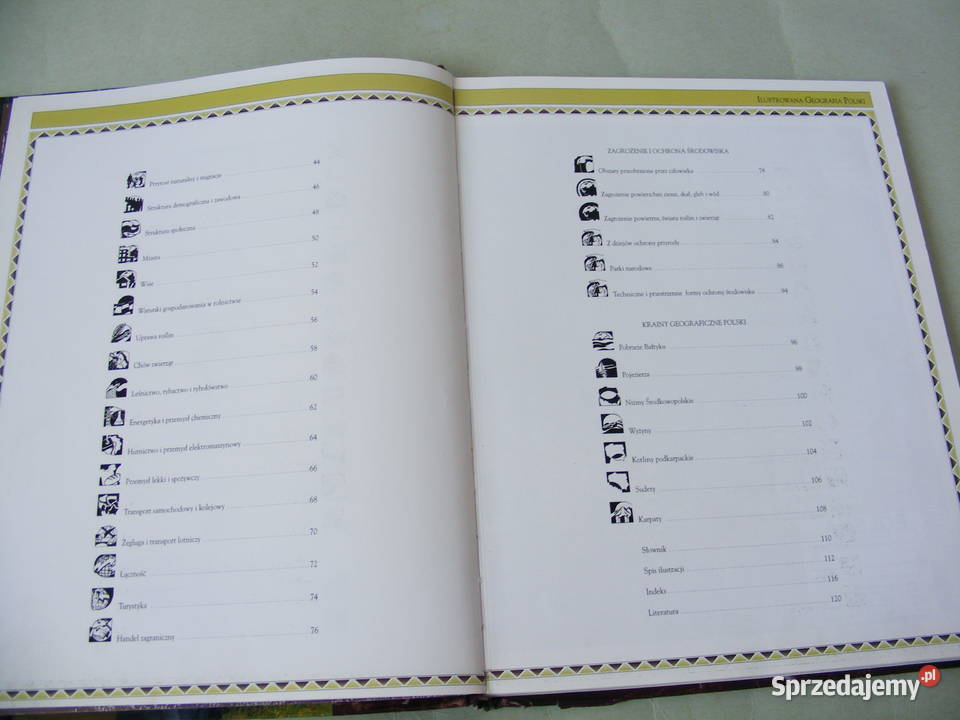 Ilustrowana geografia Polski Ilustrowany atlas twarda Oborniki Śląskie