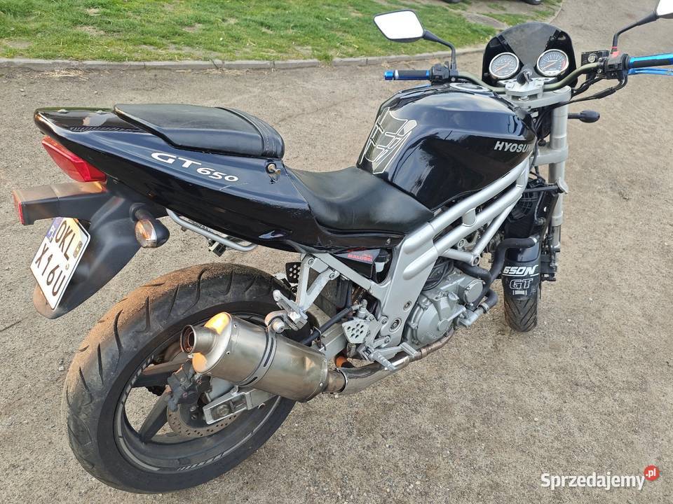 Hyosung GT650 nie SV650 elektryczny starter opolskie Pawłowice