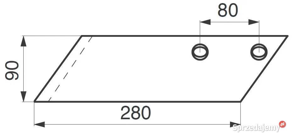 Dłuto pasujące do Overum XL 94610 94611 Trzebiechów