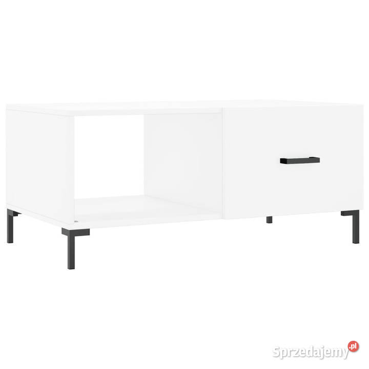 Stolik kawowy biały 90x50x40 materiał Warszawa sprzedam
