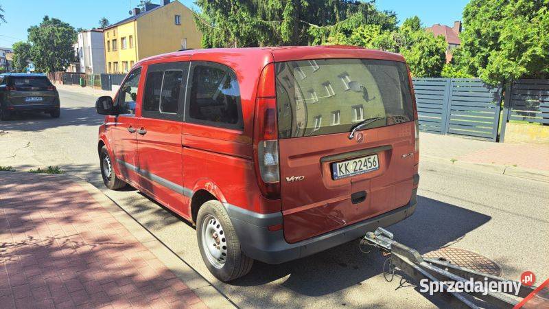 Mercedes Vito 22 dci 2006 Rok produkcji 2006 Płońsk