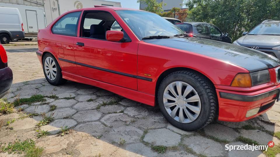 BMW E36 316i Compact 167k przebiegu nieuszkodzony podlaskie Białystok