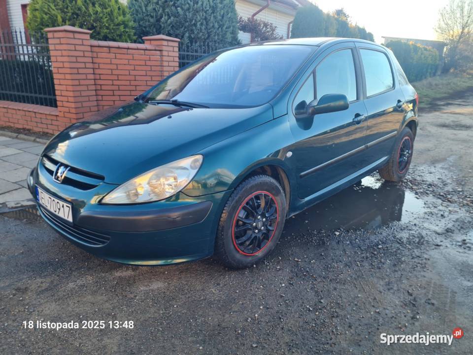 PEUGEOT 307 sprawny długie opłaty 2002r podlaskie Grajewo