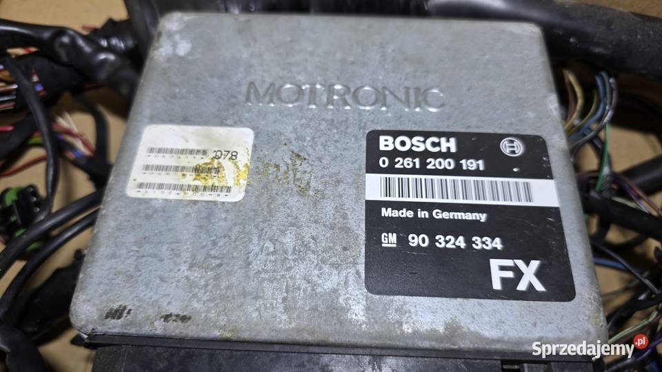Komputer silnika c20xe Mot 25 Bosch 0 261 200 osobowe Lublin