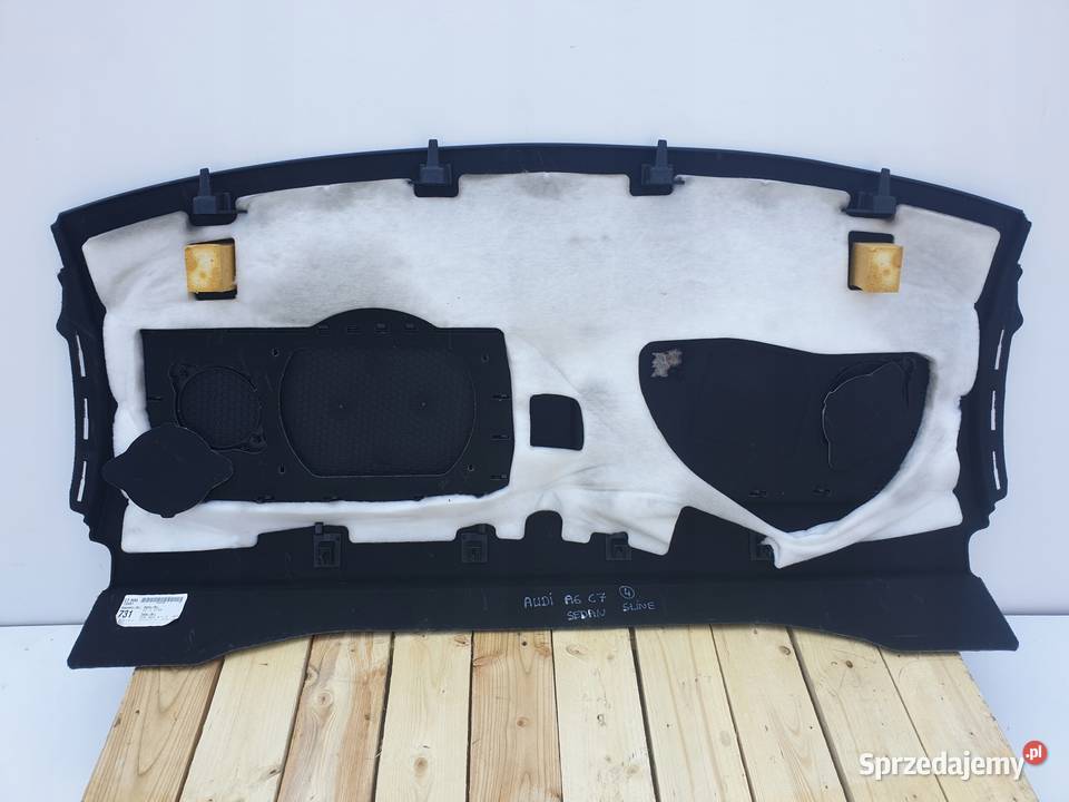 Audi A6 C7 SEDAN SLINE TYLNA PÓŁKA BAGAŻNIKA TYŁ Rudka sprzedam