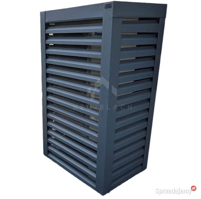 Osłona pompy ciepła 90x50x180 antracyt NB264