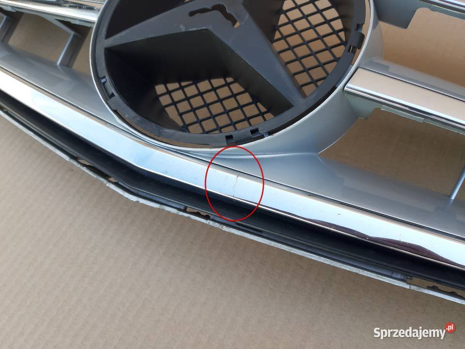 CKLASA W204 LIFT GRILL ATRAPA CHŁODNICY CHROM lubuskie Trzciel
