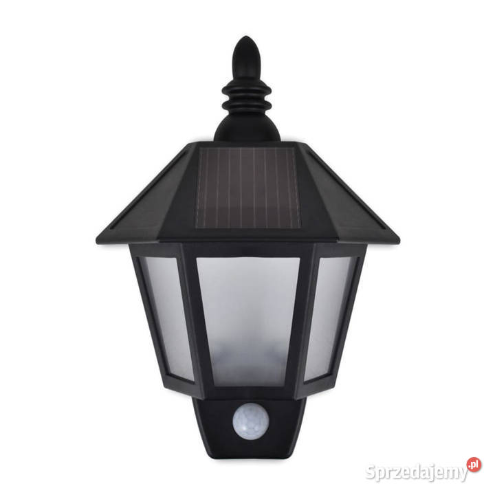 Ścienne lampy solarne 2 z detektorem ruchu Warszawa