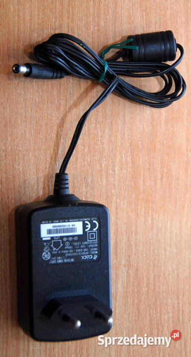 Zasilacz ładowarka click 12V 700mA mazowieckie Warszawa