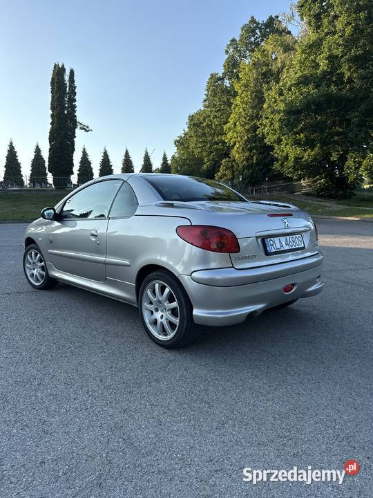 Peugeot 206cc 16 benzyna 2004 cabrio podkarpackie Łańcut sprzedam