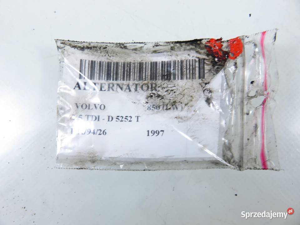 ALTERNATOR VOLVO 850 LW 25 TDI D 5252 T 9442905