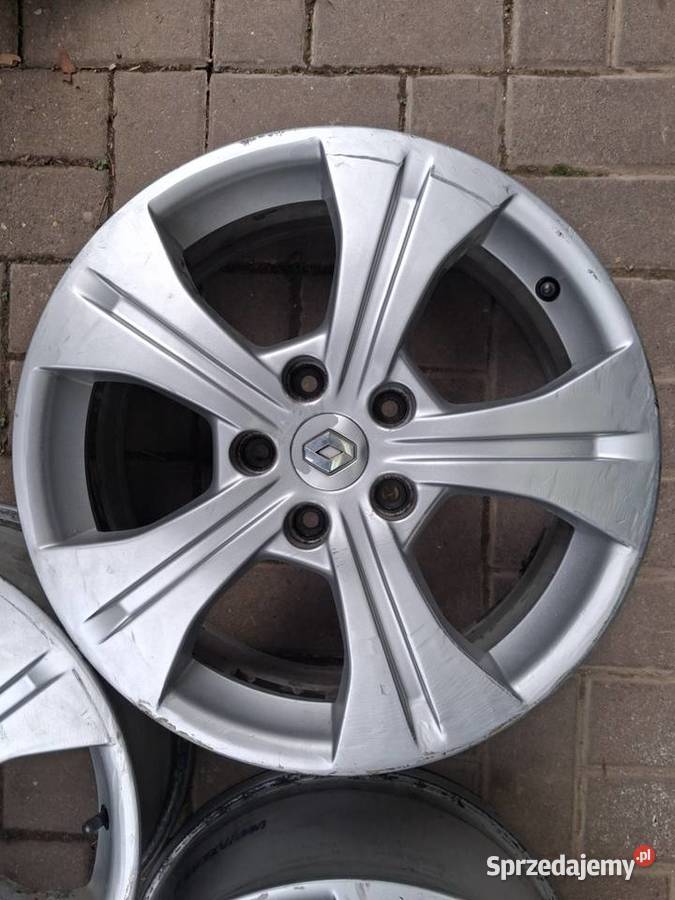 Sprzedam Oryginalne alufelgi z Renault Megane Średnica 17" Rzeszów
