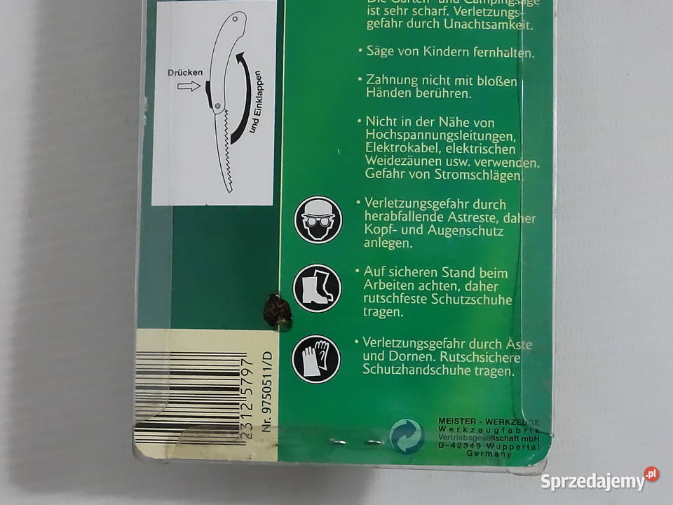 Sprzedam fabrycznie nową składaną piłę ręczną lubelskie Biłgoraj