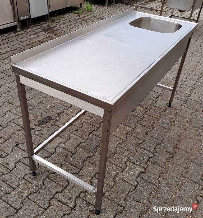 ZLEW 1 KOMOROWY Z BLATEM POMOCNICZYM 1606085 Nowe Skalmierzyce sprzedam