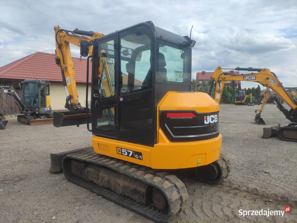 Minikoparka JCB 57 c1 2020r hydrauliczne Ryżki