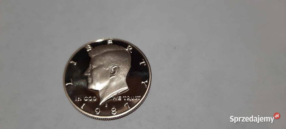 moneta USA dolara 1987 S 8854 proof mazowieckie Warszawa