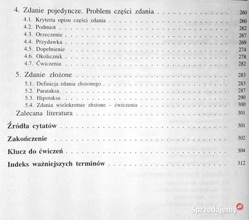 Zarys gramatyki polskiej Alicja Nagórko Rok wydania 1998