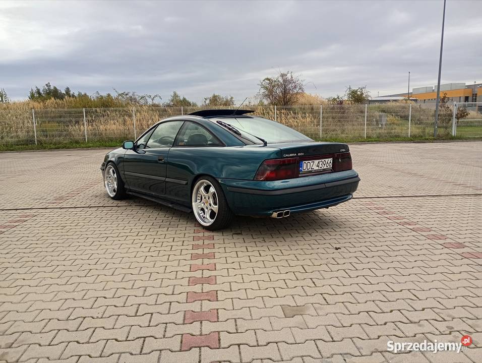 Opel Calibra 20 przebieg 163 zielony