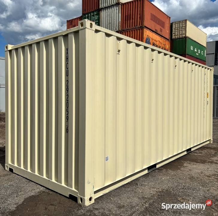 Kontener Morski Magazynowy 6 metrowy 20DC Nowy Magazynowanie sprzedam