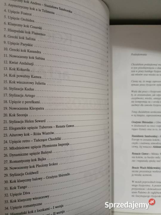 Koki upięcia warkocze książki Warszawa
