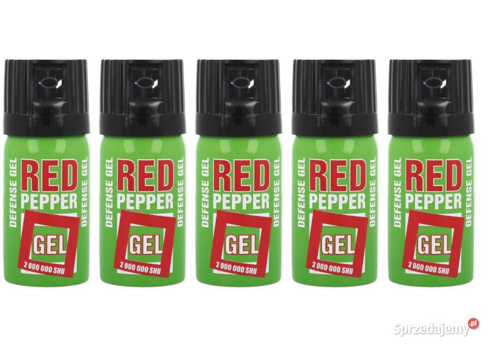 5x Gaz pieprzowy Sharg Defence Green Gel 2mln Maciejowice