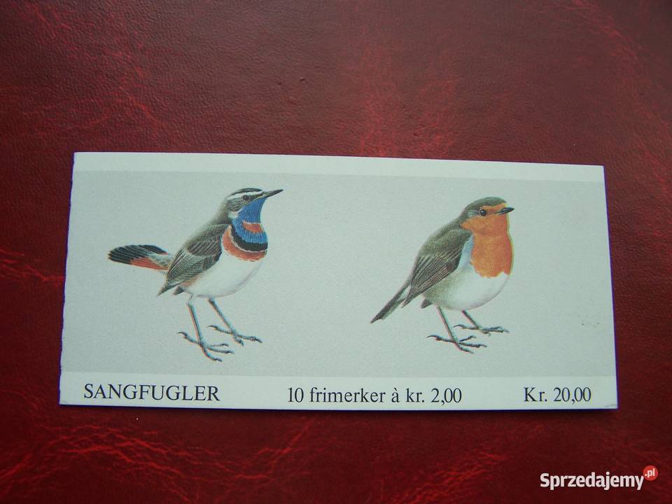 Norwegia 1982 MNH Mi C2 Karnet Fauna Ptaki Tychy sprzedam
