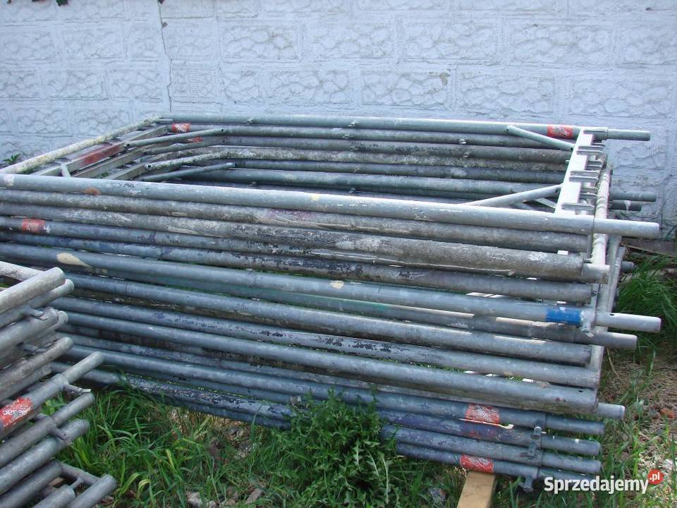 Rusztowanie elewacyjne używane 1535x82 m Podest Dom i Ogród Stare Siołkowice