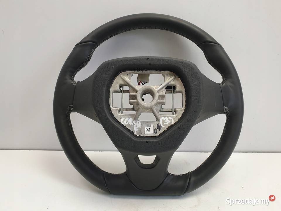 Opel Corsa F SKÓRZANA KIEROWNICA Multifunkcyjna