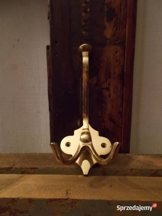 Piękny Stary Potrójny WieszakGruby