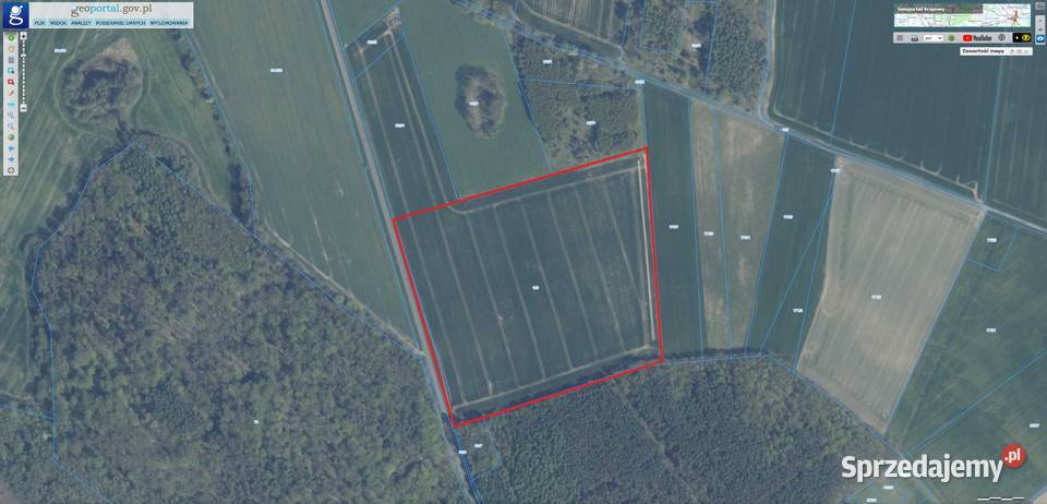 Ziemia działka rolna 8ha zachodniopomorskie Golczewo