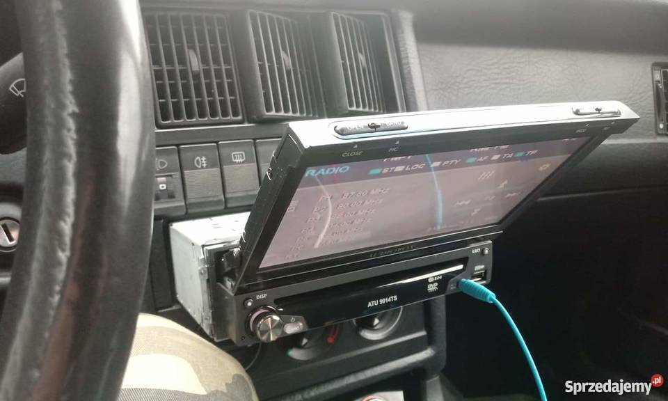 Audiovox ATU 9914TS 2 din Ekran Radio Pod lubelskie Łaszczów