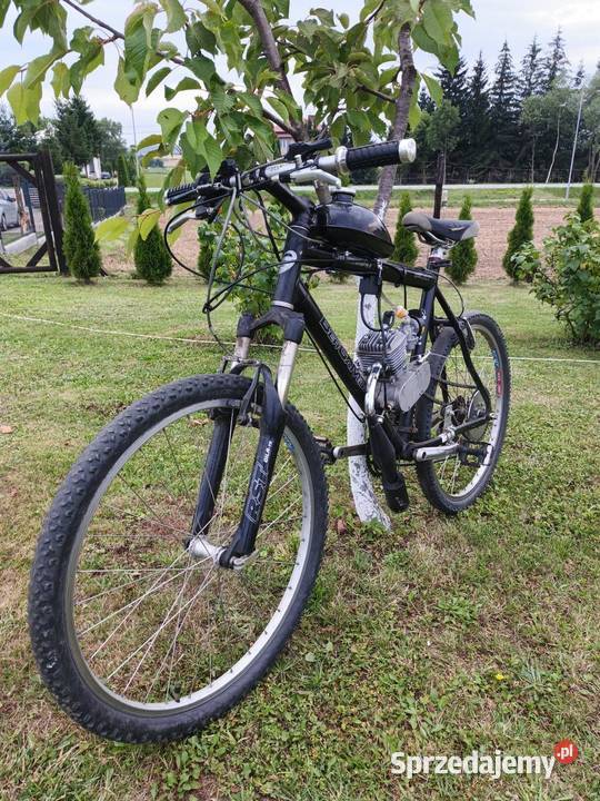 Rower z silnikiem 80cc motorower Iwonicz