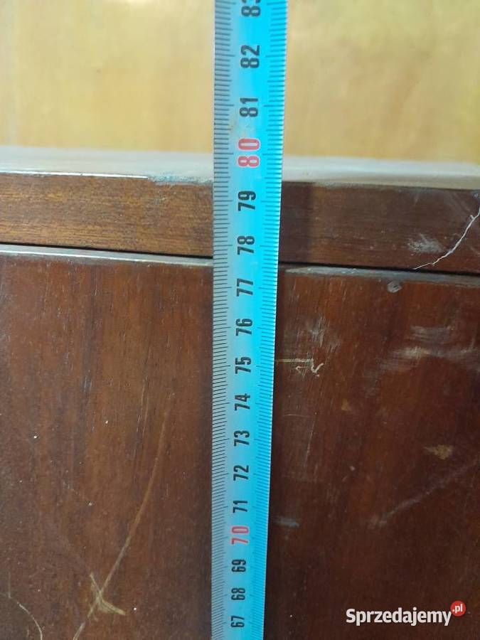 Stary telewizor lampowy Record4 z szafką zabytek Dąbrowa Górnicza