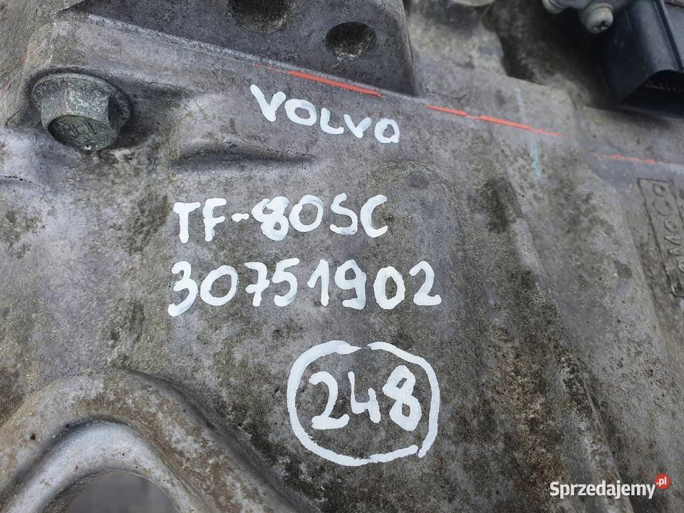 Volvo S60 25 T TURBO SKRZYNIA BIEGÓW TF80SC Rudka