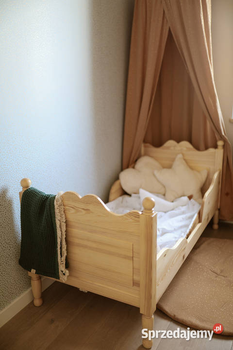 Łóżko drewniane dziecięce AMI PRODUCENT OLLMEBEL mazowieckie Warszawa