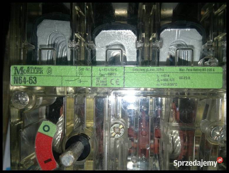Rozłącznik Moeller N6463 100A Dąbrowa Górnicza