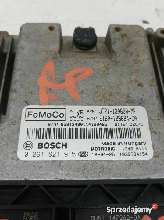 STEROWNIK SILNIKA 0261S21915 JT7112A650MF 10 B