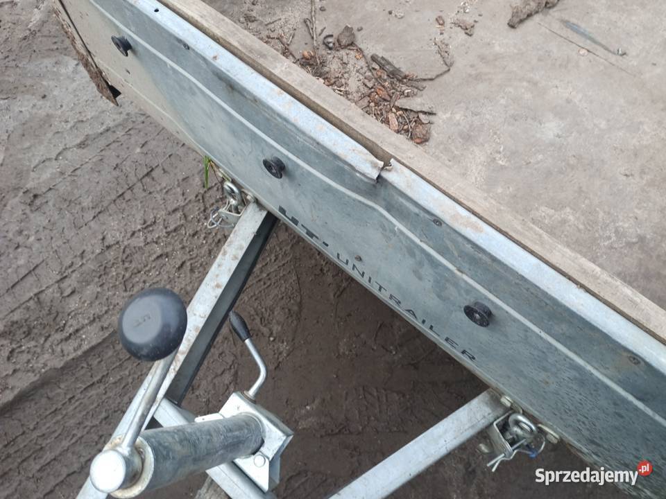 Syndyk sprzeda przyczepę UNITRAILER Garden wielkopolskie Bolewice