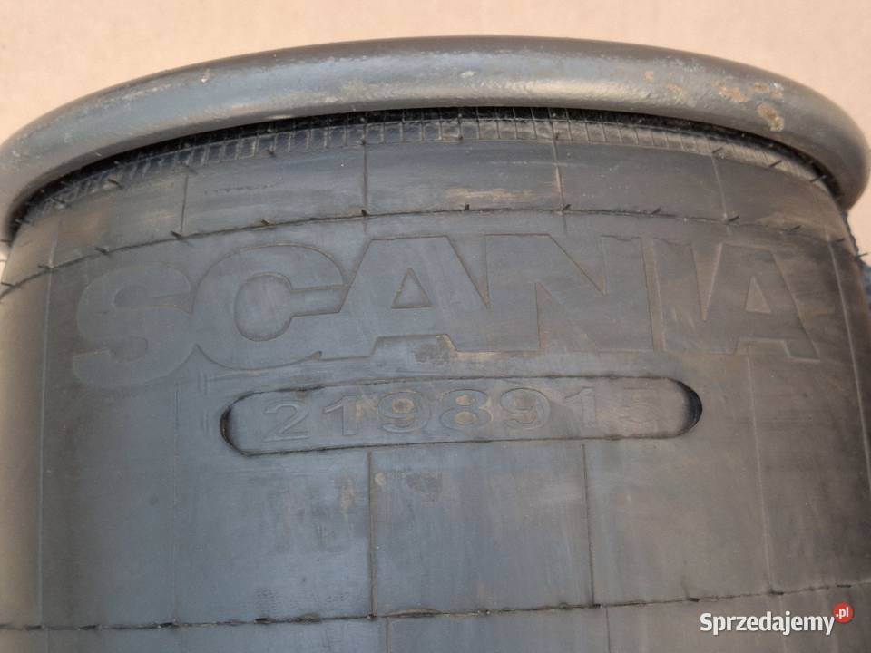 SCANIA PODUSZKA ZAWIESZENIA TYŁ MIECH ORYGINAŁ Bieleń