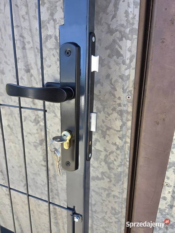 Furtka z wyposażeniem na wymiar WYSYŁKA brama metal Sieradz