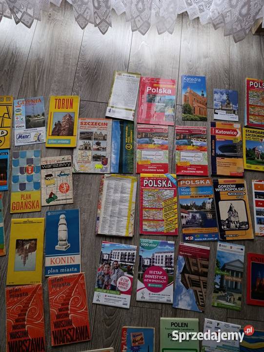 mapy różnych miast Poznań