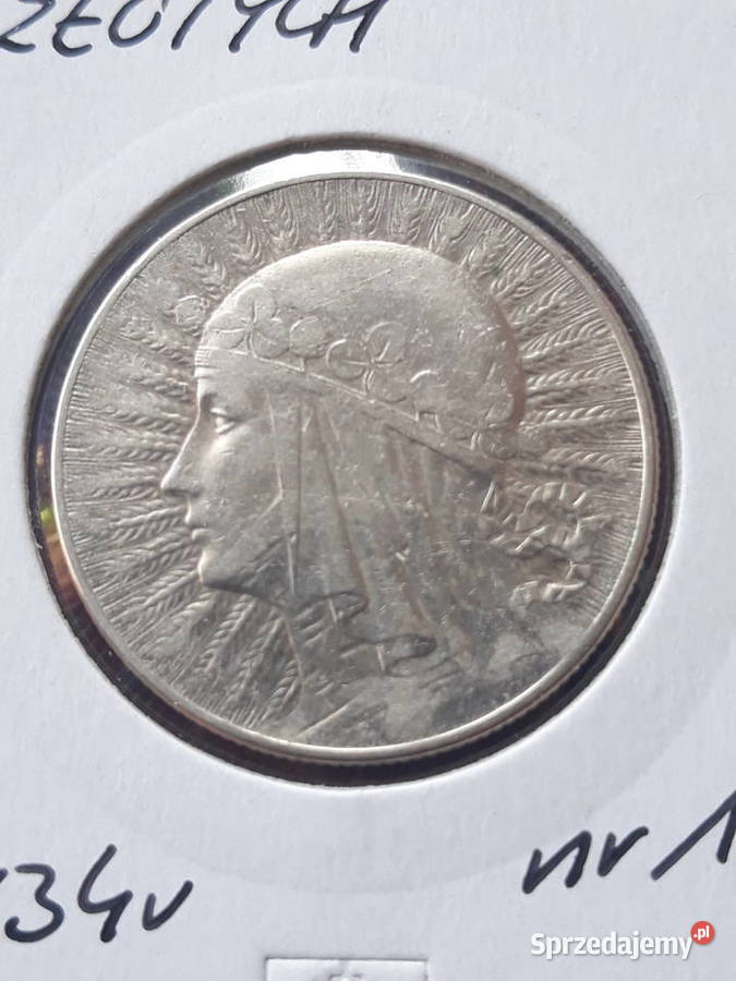 5 Głowa kobiety 1934 r 1 ładna Konin