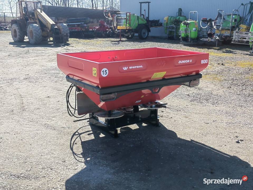 WOPROL JUNIOR II 800 rozsiewacz dwutalerzowy Biłgoraj
