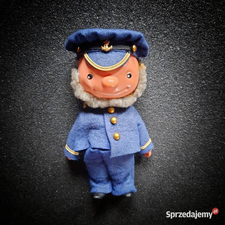 Vintage lalka marynarz kapitan PRL Ddr Nrd małopolskie