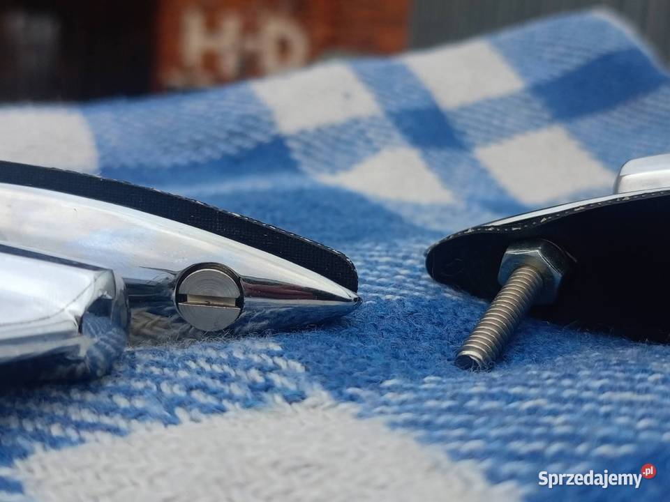 Lusterka chromowane klasyk zabytek retro Świerczów