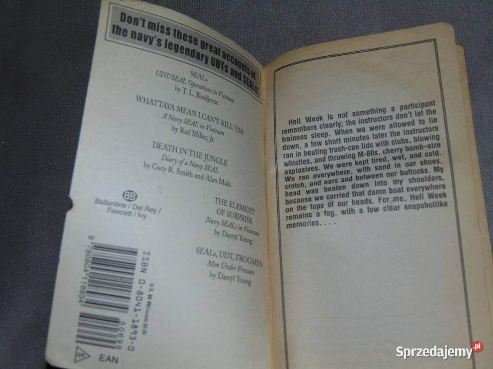 The making of US Navy Seals Class29 John Carl Książki naukowe i popularnonaukowe Lublin