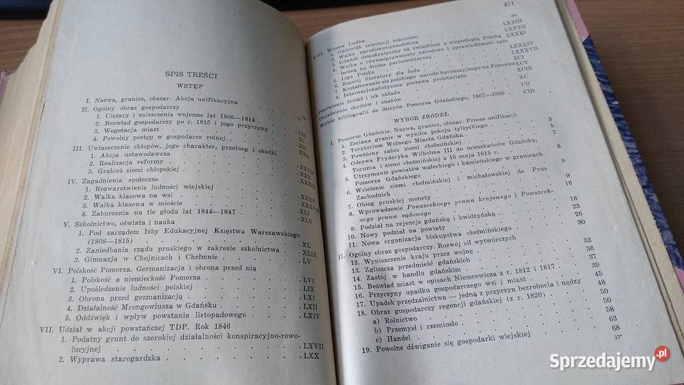 Pomorze Gdańskie 18071850 wybór źródeł opracował Rok wydania 1958 pomorskie Gdańsk