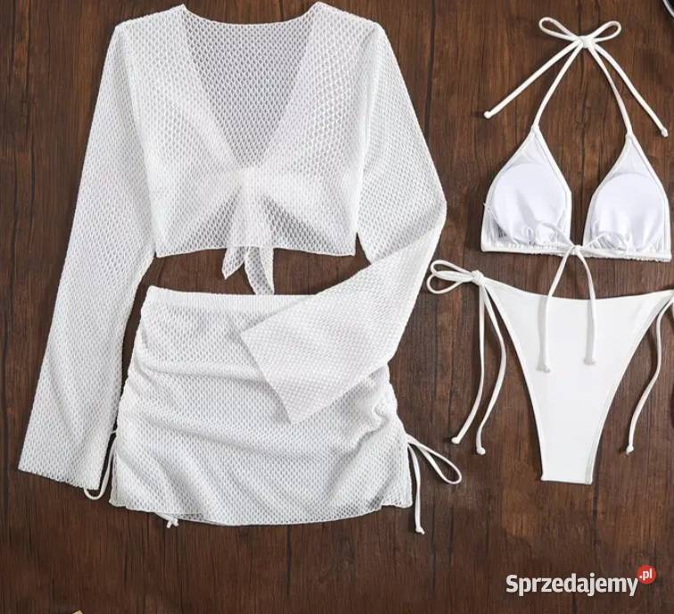 Strój kąpielowy biały
