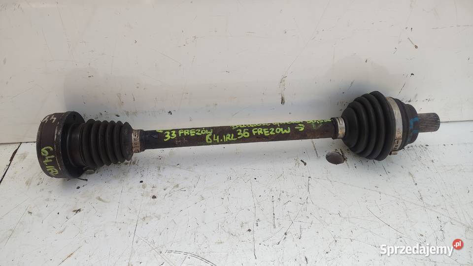 64IRLAUDI A3 8P TT GOLF V 32 V6 PÓŁOŚ 4X4 Włoszczowa sprzedam