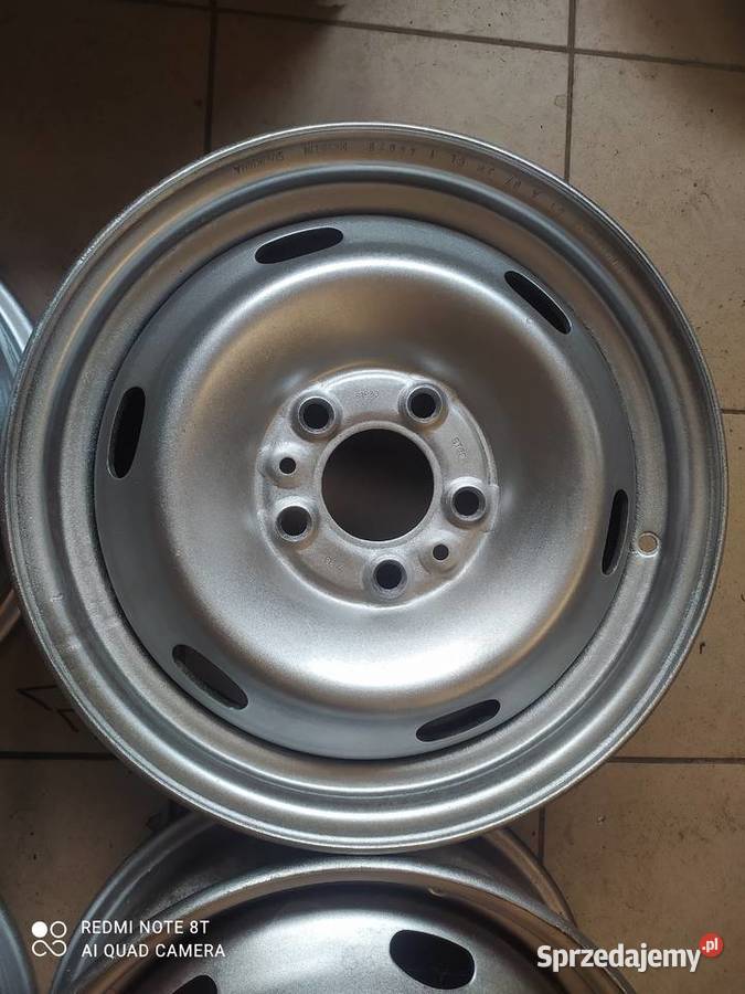 KOMPLET FELG STALOWYCH 16 5x120 55J ET50 Samochodowe Trzebnica